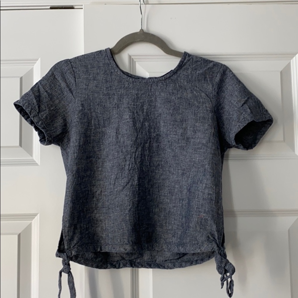 Madewell champ ray shirt blouse